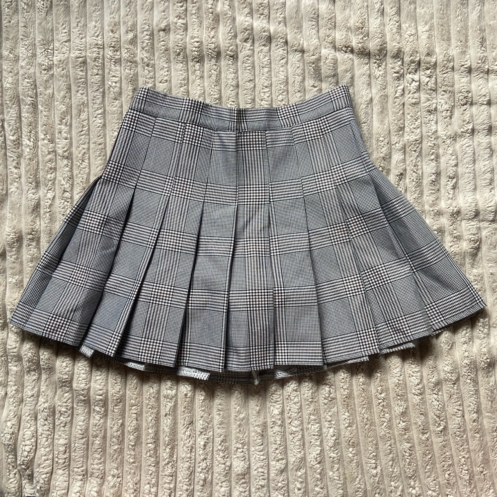 High Waist Pleated Skirt (Skirt Shorts)